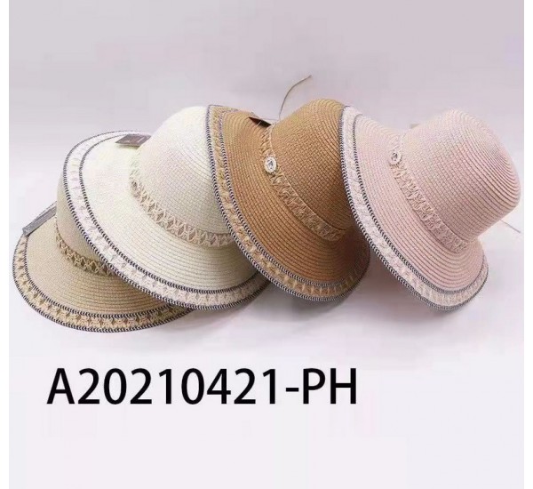 Шляпа женская 5 шт (58-59 р) paper HLP_060539