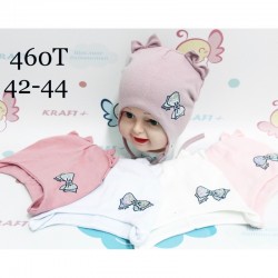 Шапка для немовлят ML903_460T трикотаж 5 шт (42-44 р)