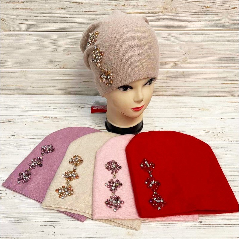 Шапка для женщин 5 шт ангора ML903_090902