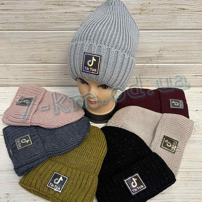 Шапка женская ML903_091003 флис 5 шт