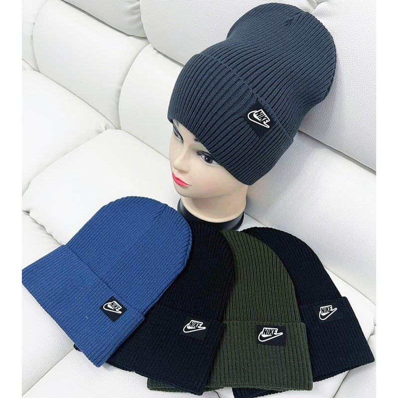 Шапка чоловіча в'язка (розмір універсальний) 5 шт ML903_130819