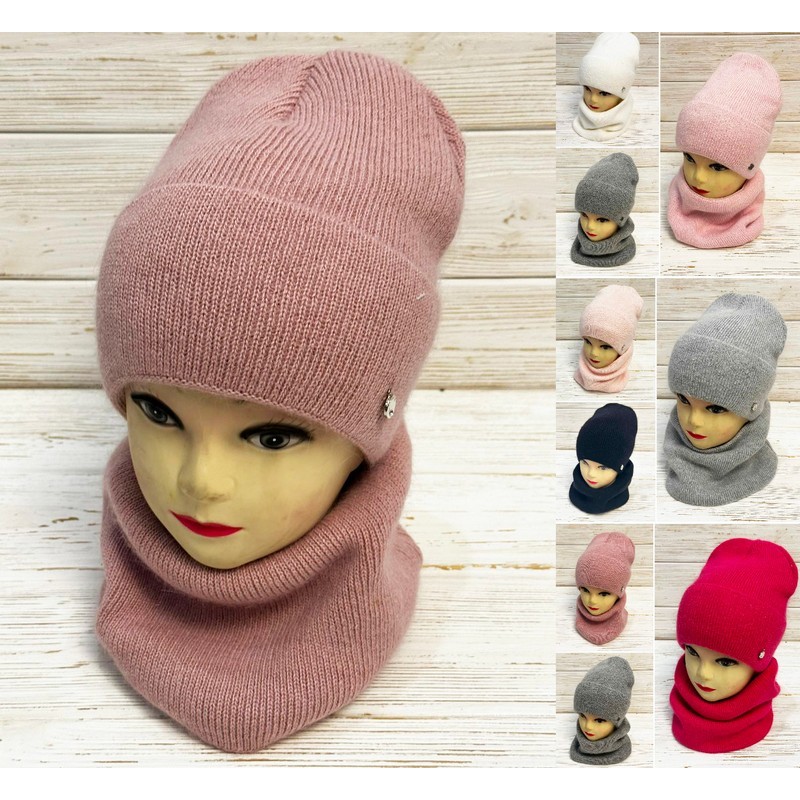 Комплект женский 5 шт ангора/флис ML903_191117