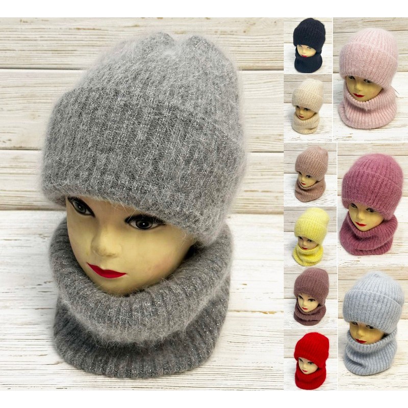 Комплект женский 5 шт ангора двойная ML903_191118