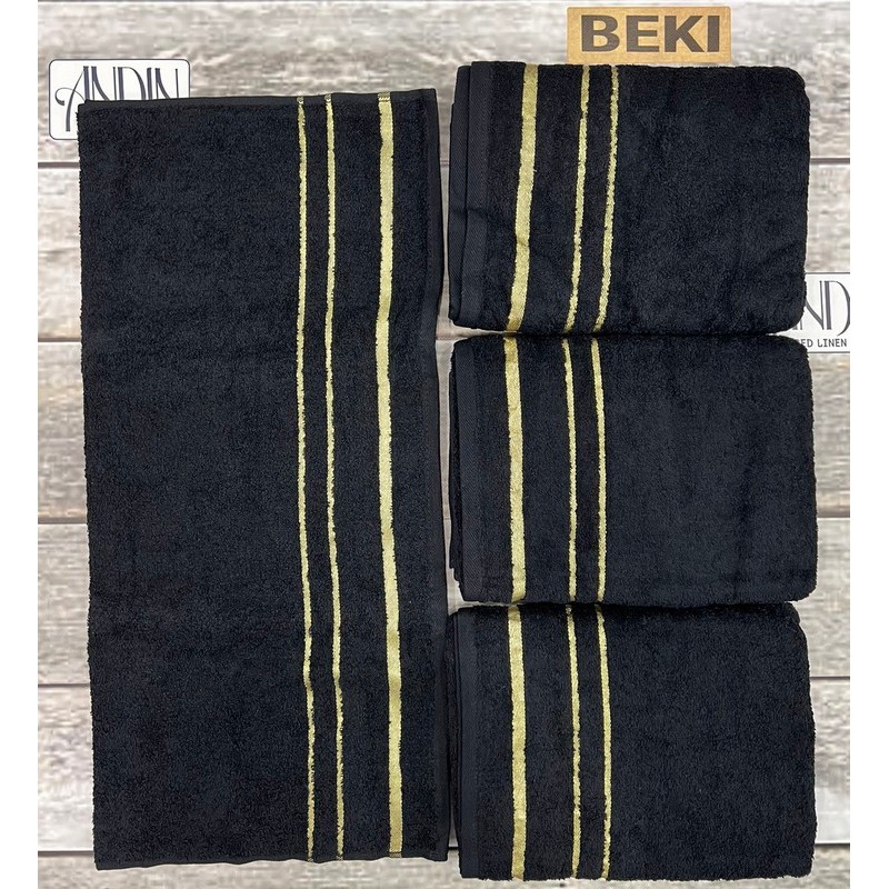 Полотенце махровое баня, хлопок 5 шт (70 х 140 см) MuK_201212