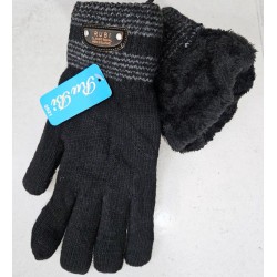 Перчатки мужские "RuBi" 6 шт (универсальный) шерсть/мех NvS_2021