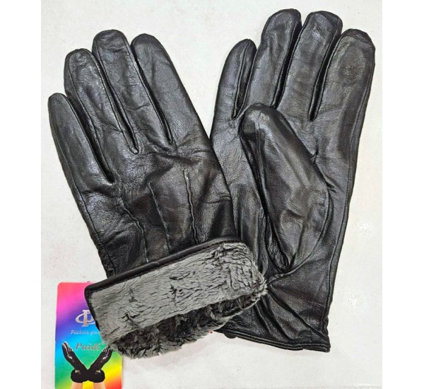 Перчатки мужские "PAIDI" 5 шт (11-13 р) кожа/мех NvS_241001