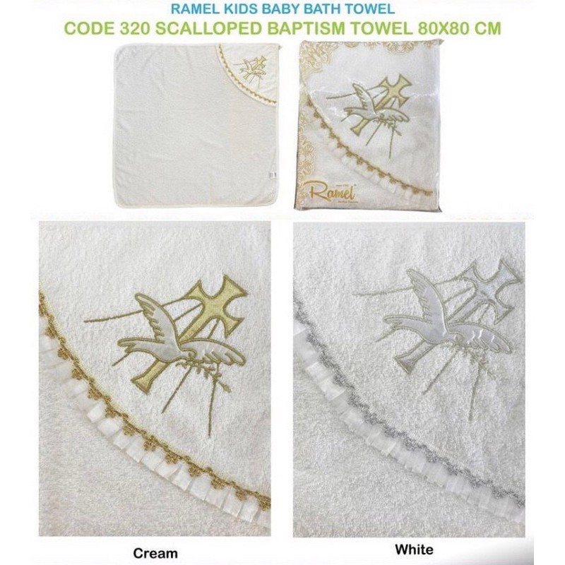 Рушник для хрещення махровий 1 шт (80х80 см) ViT_320