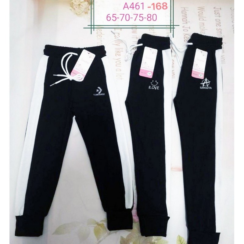 Лосини для дівчаток 12 шт (65-80 см) стрейч-коттон PaH_A461