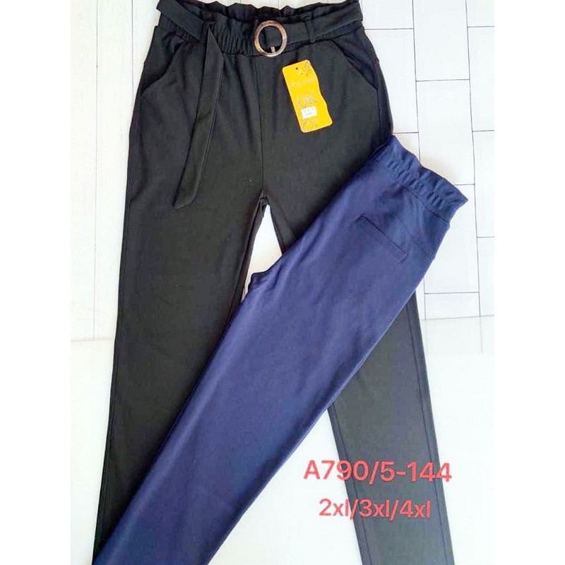 Лосини жіночі 12 шт (2-4XL) трикотаж PaH_A790-5