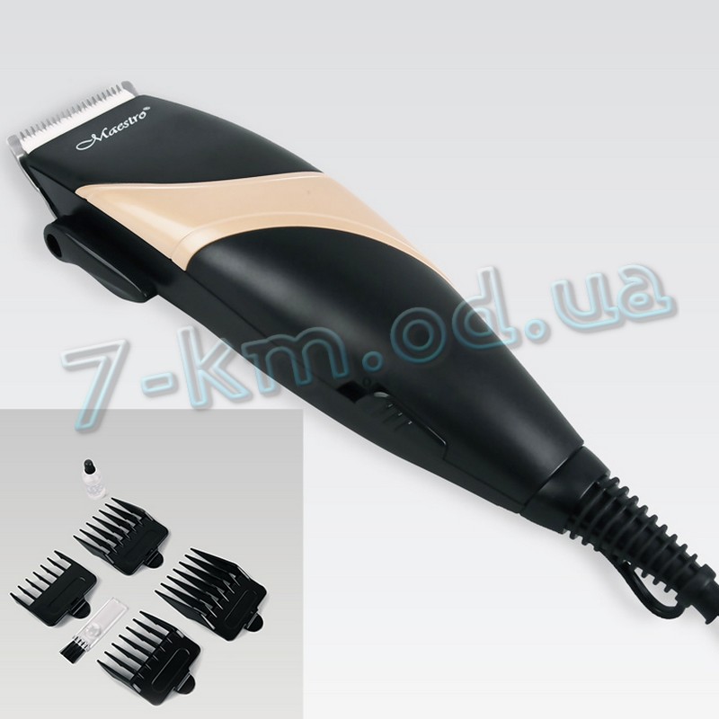Машинка для стрижки PoS_MR-655C-BLACK Maestro 15 W 20 шт/ящ
