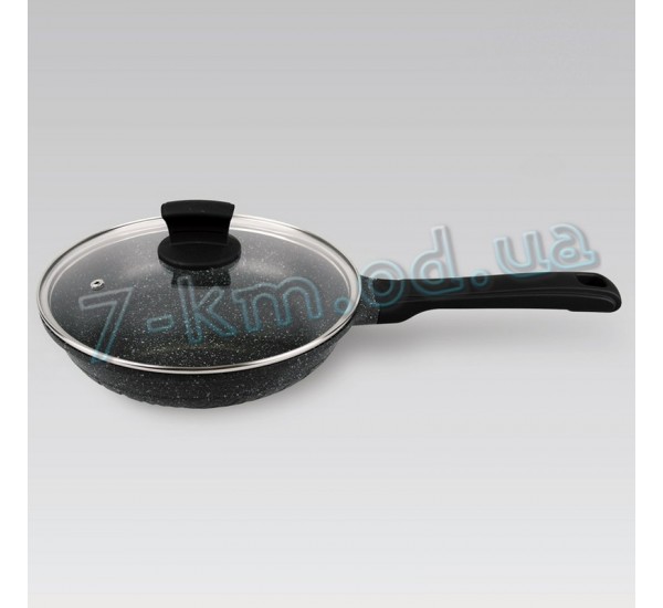 Сковорода з кришкою Granite PoS_MR-1225-20 Maestro 20 см 6 шт/ящ (індукц.дно)