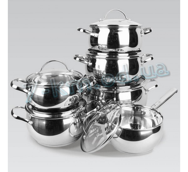 Набор посуды PoS_MR-3501-12 Maestro 2 шт/ящ