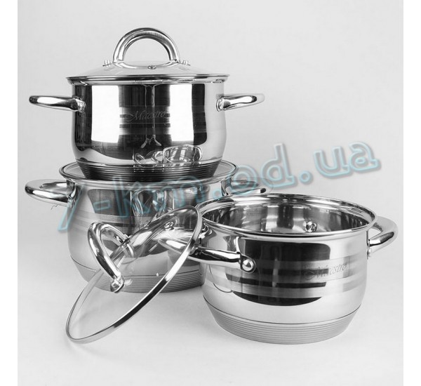 Набір посуду PoS_MR-3513-6L Maestro 2 шт/ящ