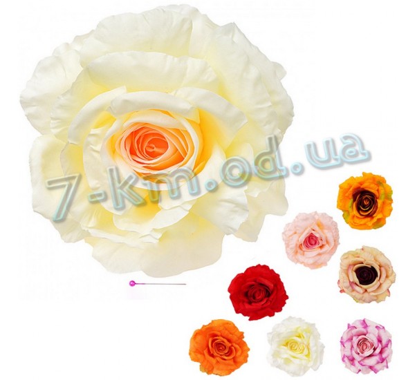 Голова троянди штучна J-027 (48 штук)