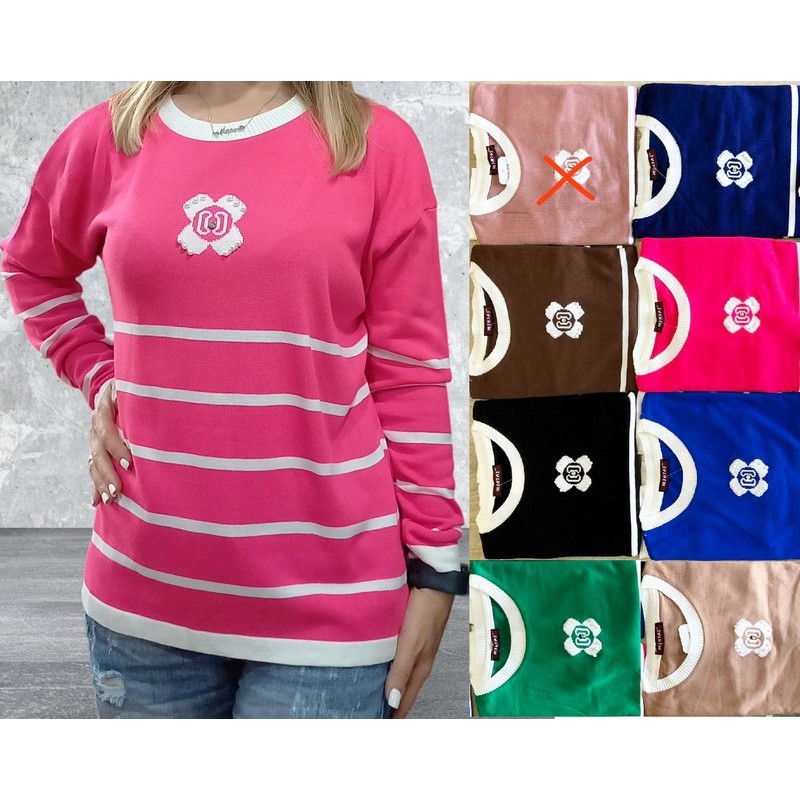 Светр жіночий 3 шт (44-48 р. один) акрил RZ4492_23152