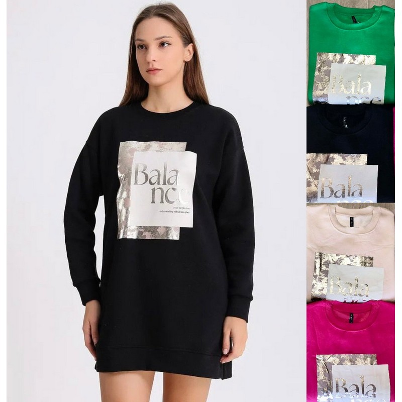 Туника женская 3 шт (S-XL) двунить/флис RZ4492_2484