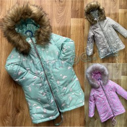 Куртка для девочек SaaL_221109 овчина 4 шт (4-7 лет)