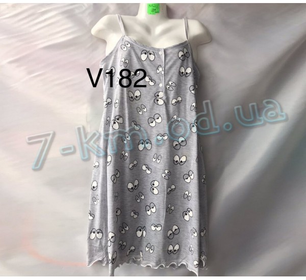Нічна сорочка SaN_V182 бавовна 5 шт (3XL-7XL)
