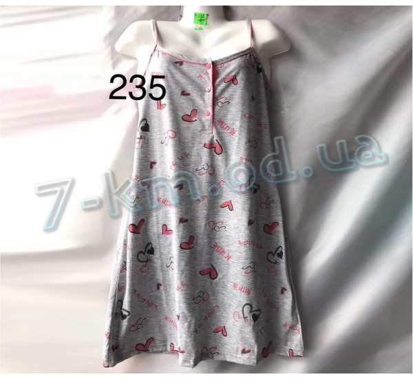 Нічна сорочка SaN_V235 бавовна 5 шт (XL-5XL)