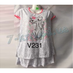 Пижама женская SaN_V231 хлопок 5 шт. (XL-5XL)