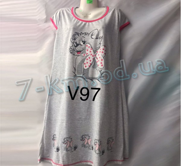 Нічна сорочка SaN_V97 бавовна 5 шт (L-4XL)