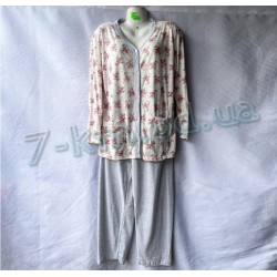 Піжама жіноча SaN_040904 бавовна 3 шт. (XL-3XL)