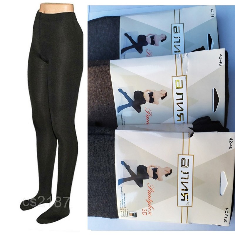 Колготи з п'ятою жіночі SeM_F130C начіс 6 шт (42-48 р)