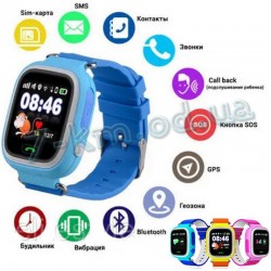 Смарт-часы детские Smart Watch Q90 GPS Smart_030120 пластик 1 шт