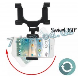 Держатель зеркала Smart_070111 заднего вида 360 ° для телефона и держателя GPS