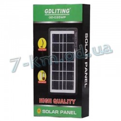 Сонячна панель Solar panel Gdlite GD-035wp 7V — 3,5W НОВИНКА 2023! Smart_090205