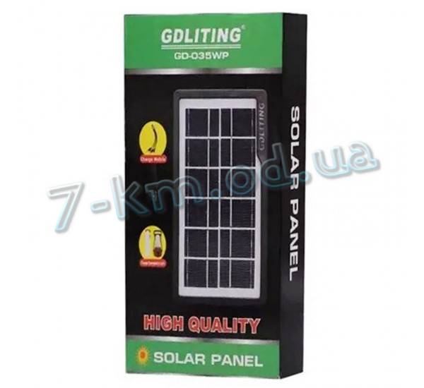 Сонячна панель Solar panel Gdlite GD-035wp 7V - 3,5W НОВИНКА 2023! Smart_090205