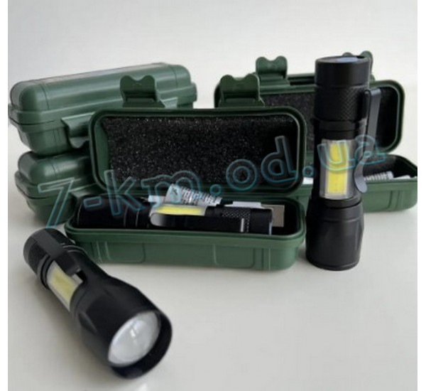 Светодиодный ручной фонарик, яркий аккумуляторный USB фонарь карманный Smart_210207