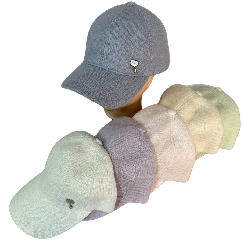 Бейсболка женская 5 шт (универсальный) ангора SoH_200983