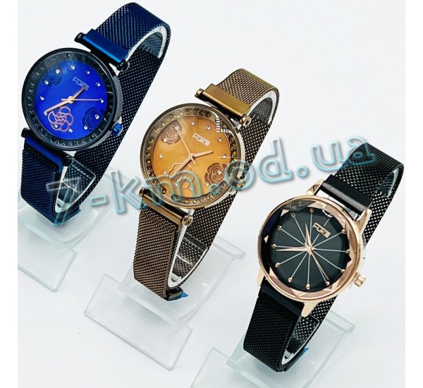 Часы женские кварцевые (браслет магнит) 1 шт SoT_210206