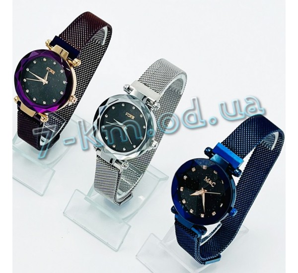 Часы женские кварцевые (браслет магнит) 1 шт SoT_210207