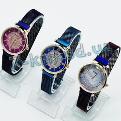 Часы женские кварцевые (браслет магнит) 1 шт SoT_210209