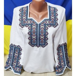 Блуза-вишиванка жіноча 3 шт (58-62 р) льон VhV_260501b