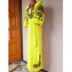 Сукня-вишиванка жіноча 1 шт (50 р) льон VhV_260510