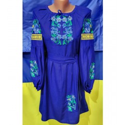 Сукня-вишиванка для дівчаток 2 шт (146-158 р) льон VhV_260548
