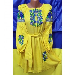 Сукня-вишиванка для дівчаток 2 шт (146-158 р) льон VhV_260549