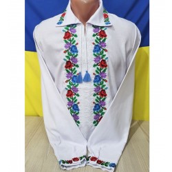 Рубашка-вышиванка мужская 7 шт (48-60 р) лён VhV_260566