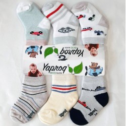 Шкарпетки для хлопчиків ViT_0011 бавовна 12 шт (1-2 роки)
