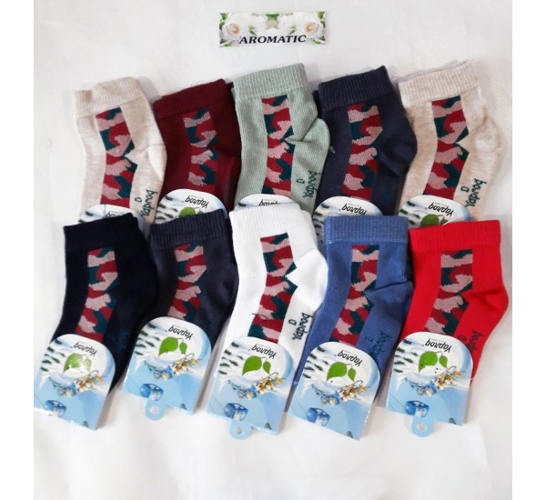 Шкарпетки для хлопчиків ViT_0137 бавовна 10 шт (1-3 роки)