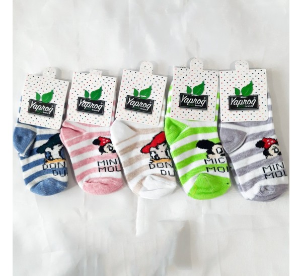 Шкарпетки для дівчаток ViT_0139 бавовна 10 шт (1-3 роки)