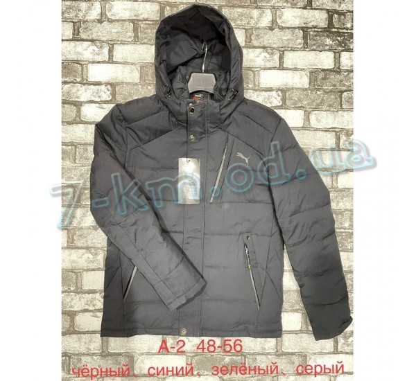Куртка чоловіча ZeL1390_A-2 холлофайбер 5 шт (48-56 р)