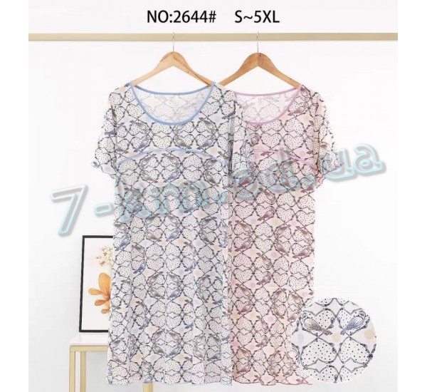 Ночная рубашка ZeL_2644 бамбук 5 шт (50-58 р)