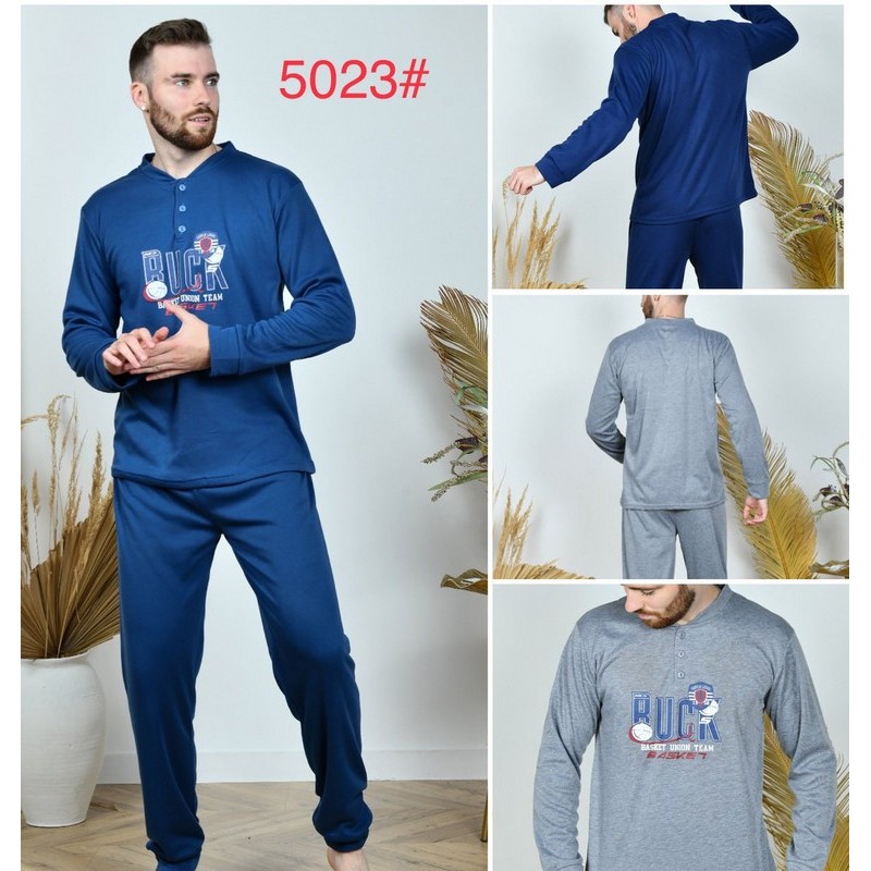 Пижама мужская начёс 5 шт (54-62 р) ZeL_5023