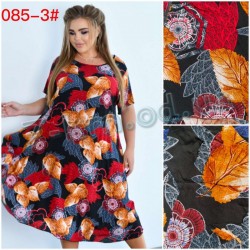 Платье женское ZeL1396_085-3 штапель 6 шт (64-66 р)