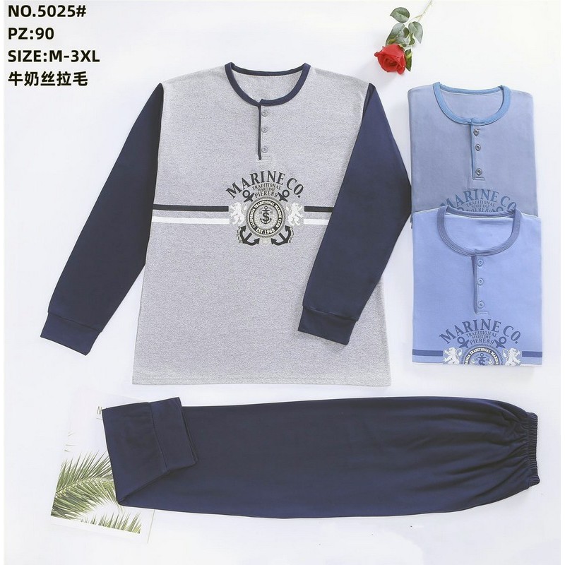Пижама мужская ZeL_5025 трикотаж 5 шт (54-62 р)