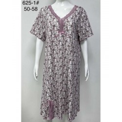 Нічна сорочка жіноча бамбук 5 шт (50-58 р) ZeL1396_625-1
